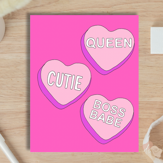 SALE - Boss Babe Candy Hearts